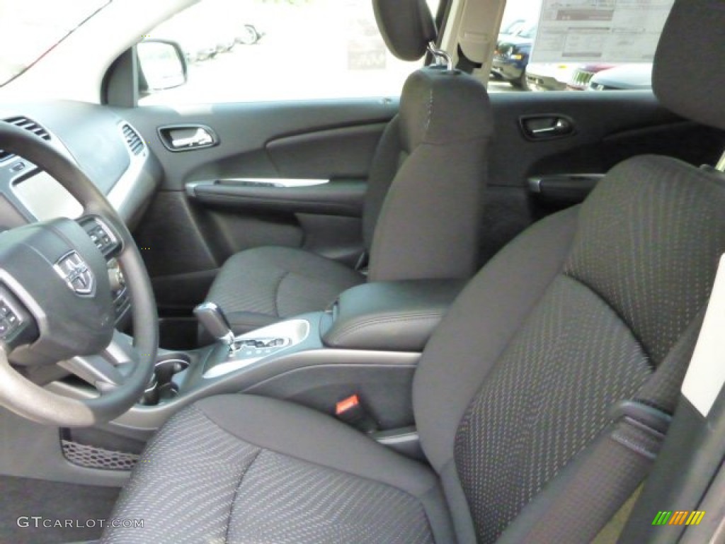 2013 Dodge Journey SXT Blacktop AWD Front Seat Photo #82673556