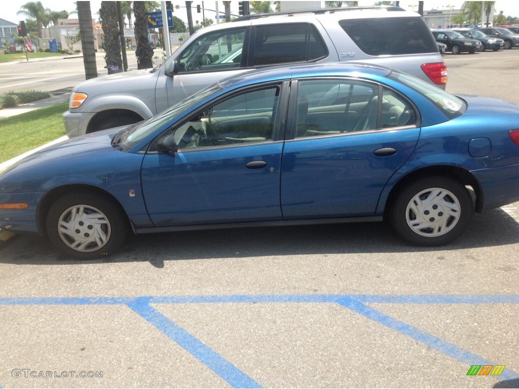 2002 S Series SL Sedan - Blue / Gray photo #4