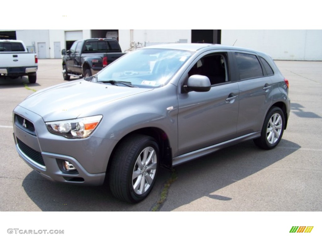 2012 Outlander Sport SE 4WD - Mercury Gray Pearl / Black photo #1