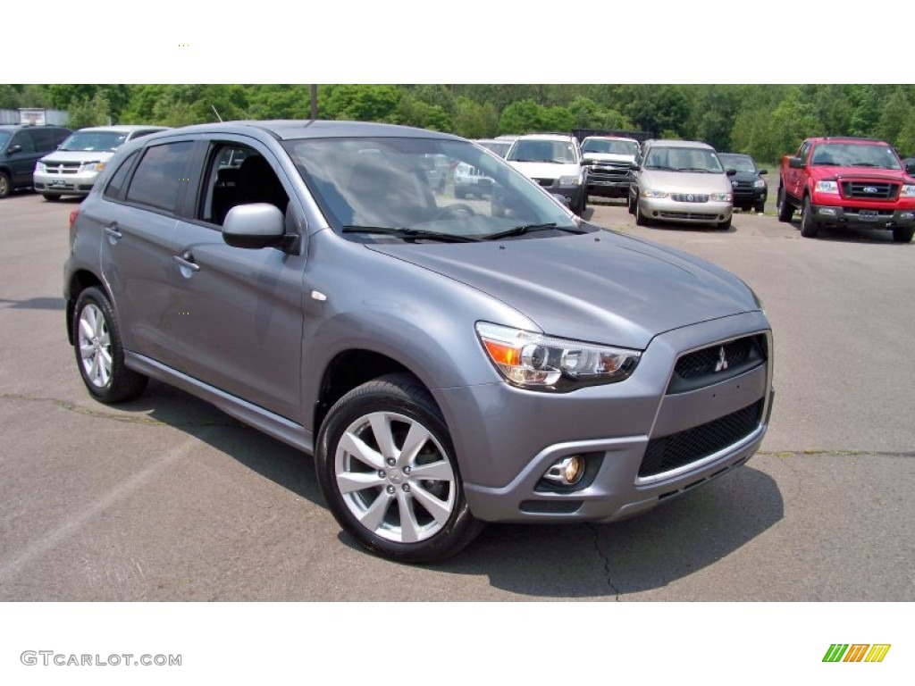 Mercury Gray Pearl 2012 Mitsubishi Outlander Sport SE 4WD Exterior Photo #82674821