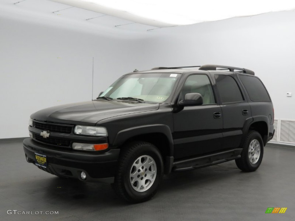 2003 Tahoe LT 4x4 - Black / Gray/Dark Charcoal photo #4