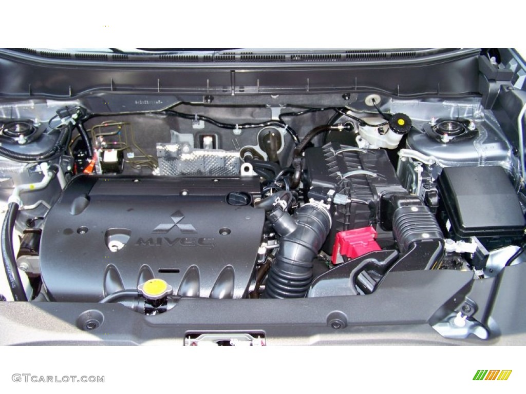 2012 Mitsubishi Outlander Sport SE 4WD 2.0 Liter DOHC 16-Valve MIVEC 4 Cylinder Engine Photo #82675189