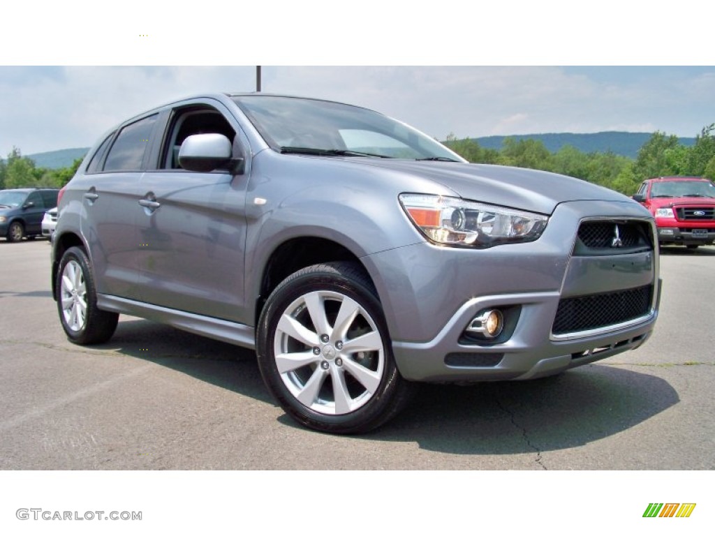 Mercury Gray Pearl 2012 Mitsubishi Outlander Sport SE 4WD Exterior Photo #82675202
