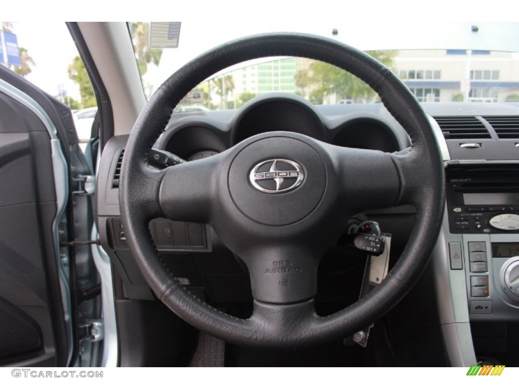 2005 Scion tC Standard tC Model Dark Gray Steering Wheel Photo #82675228