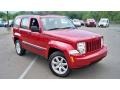 Inferno Red Crystal Pearl 2010 Jeep Liberty Sport 4x4 Exterior