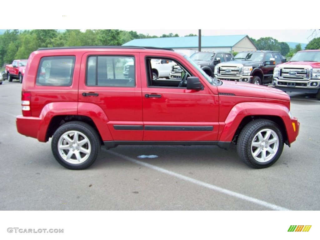 Inferno Red Crystal Pearl 2010 Jeep Liberty Sport 4x4 Exterior Photo #82675338