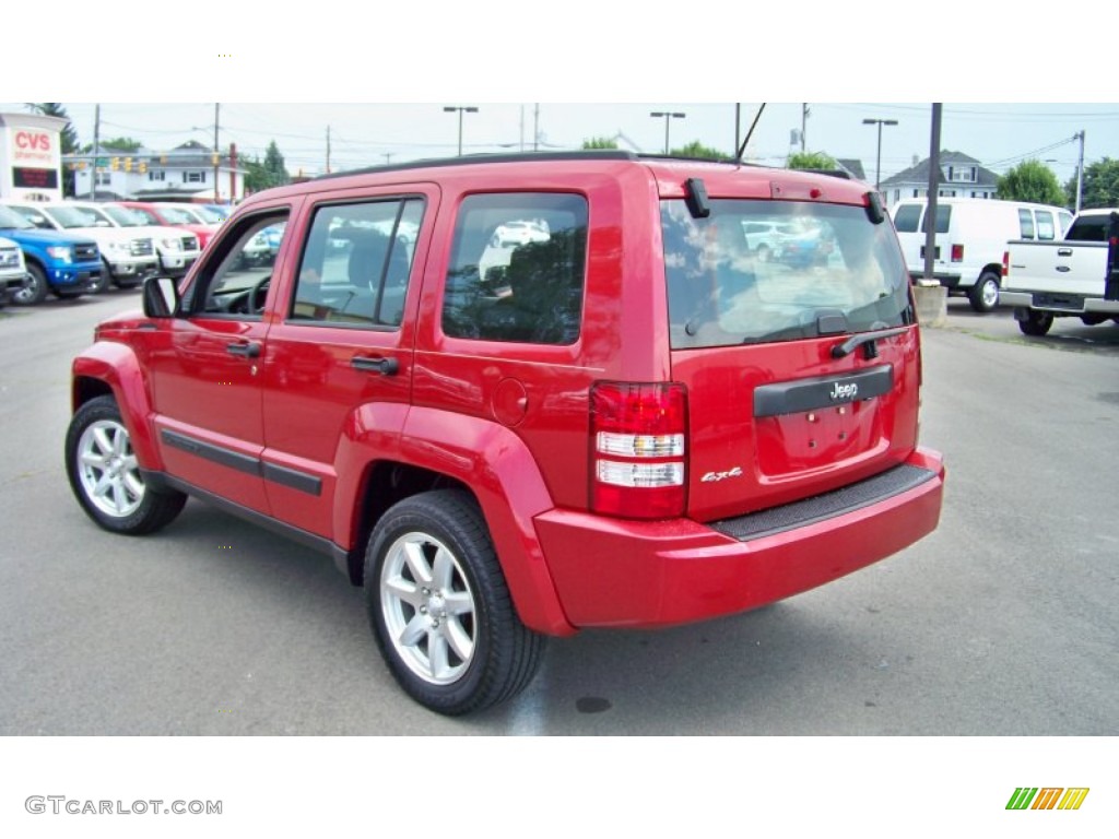 Inferno Red Crystal Pearl 2010 Jeep Liberty Sport 4x4 Exterior Photo #82675409