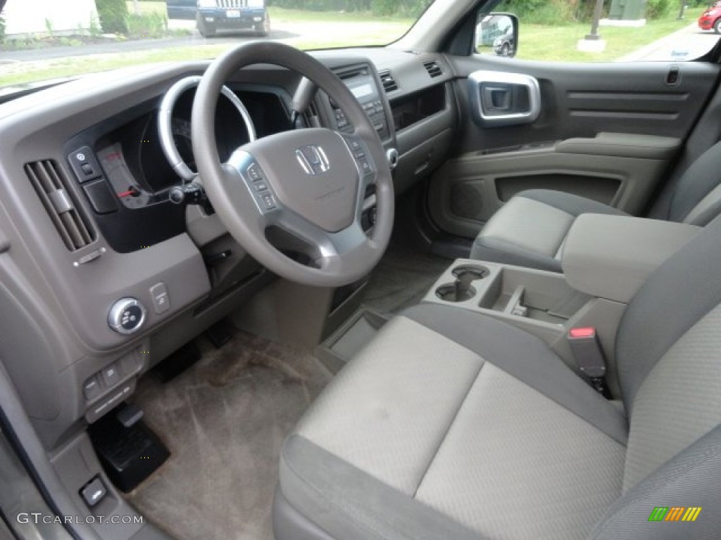 2007 Ridgeline RTS - Aberdeen Green Metallic / Black photo #3