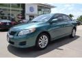 2009 Capri Sea Green Metallic Toyota Corolla LE  photo #1