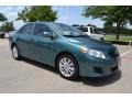 2009 Capri Sea Green Metallic Toyota Corolla LE  photo #7