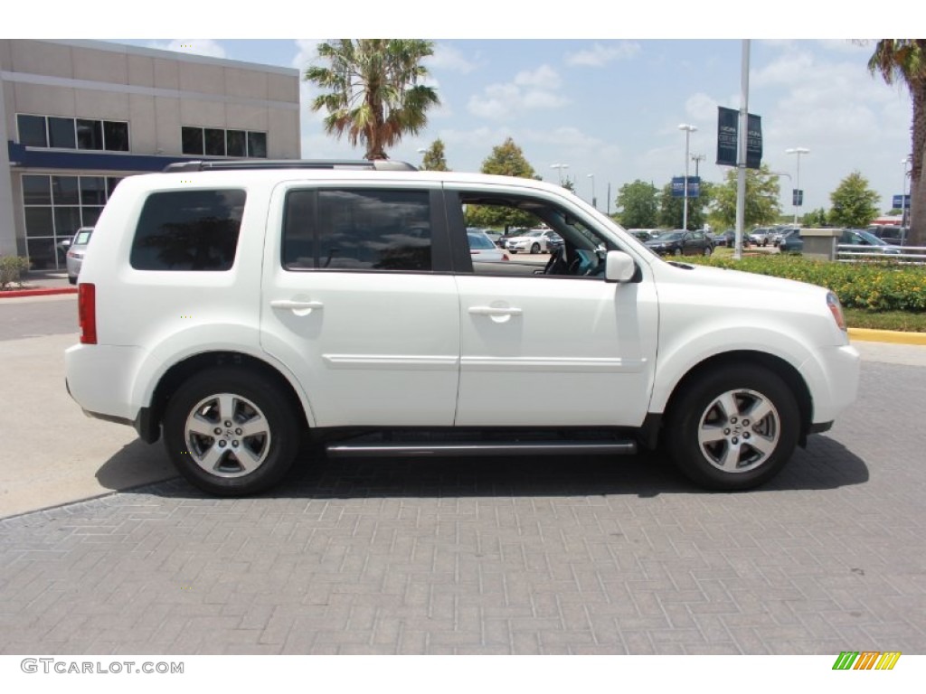 Taffeta White 2011 Honda Pilot EX-L Exterior Photo #82677142