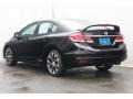 2013 Crystal Black Pearl Honda Civic Si Sedan  photo #2