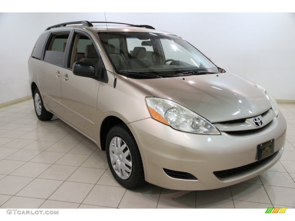 Desert Sand Mica Toyota Sienna