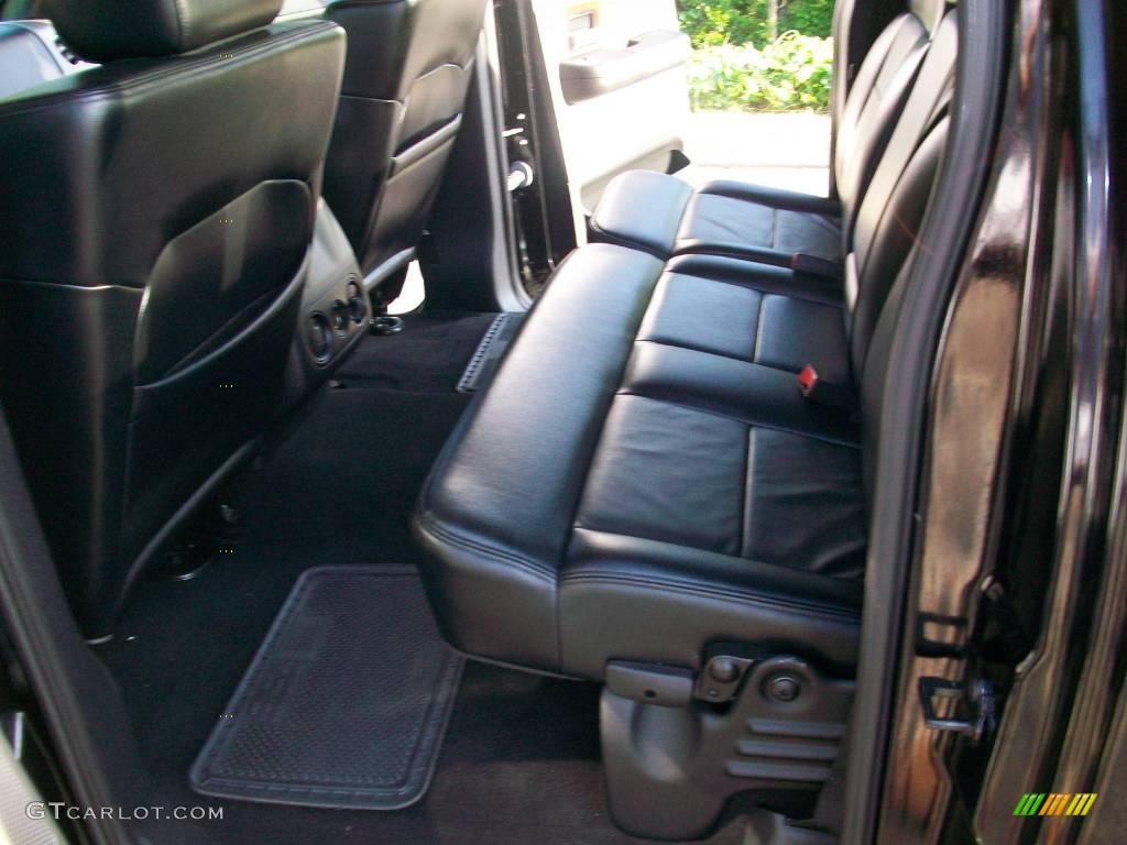 2006 F150 Lariat SuperCrew 4x4 - Black / Black/Medium Flint photo #13