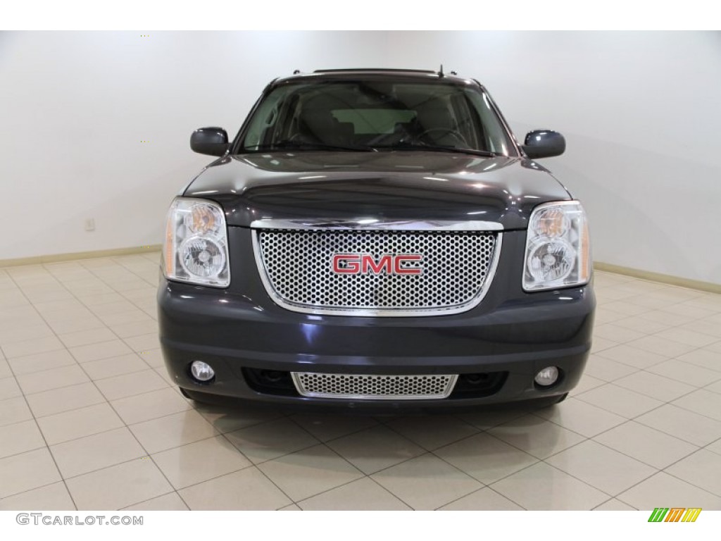 2008 Yukon XL Denali AWD - Dark Slate Metallic / Ebony photo #2