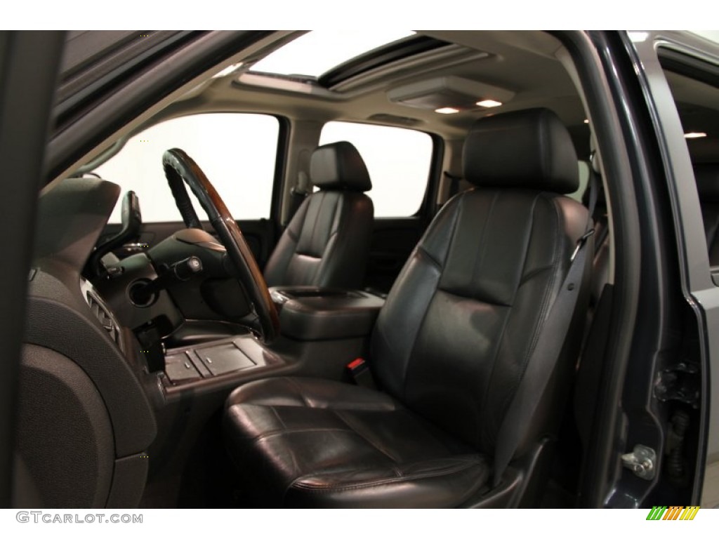 2008 Yukon XL Denali AWD - Dark Slate Metallic / Ebony photo #5