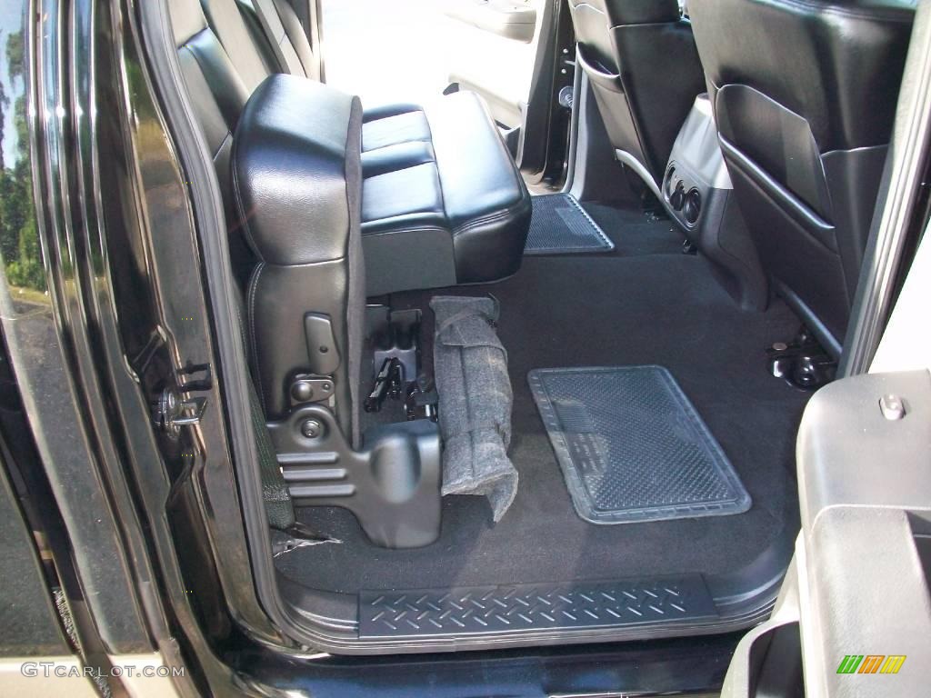 2006 F150 Lariat SuperCrew 4x4 - Black / Black/Medium Flint photo #15