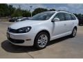 Candy White - Jetta TDI SportWagen Photo No. 1