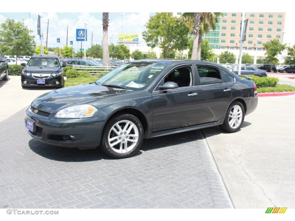 2012 Impala LTZ - Ashen Gray Metallic / Ebony photo #2