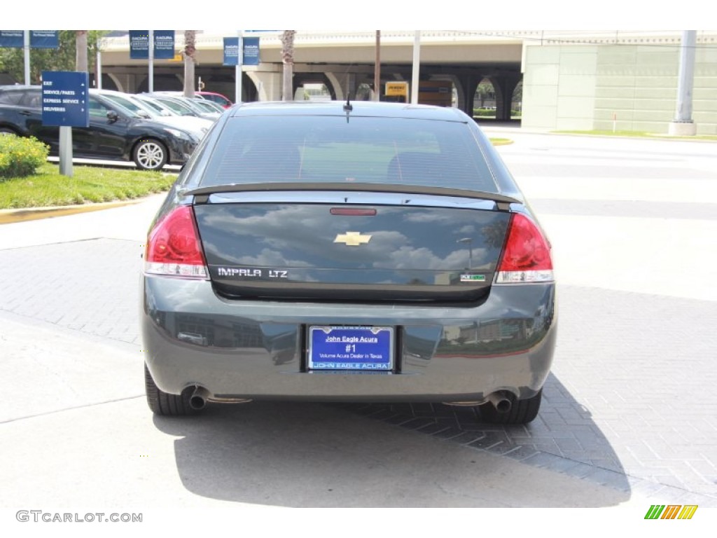 2012 Impala LTZ - Ashen Gray Metallic / Ebony photo #4