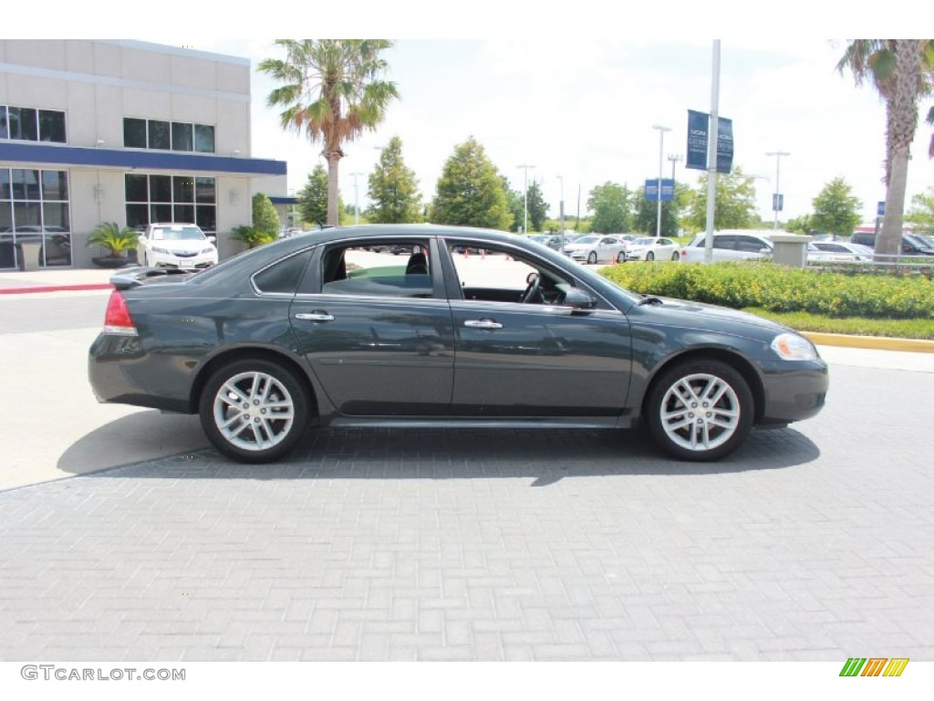 2012 Impala LTZ - Ashen Gray Metallic / Ebony photo #6