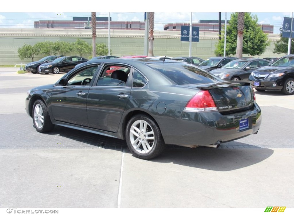 2012 Impala LTZ - Ashen Gray Metallic / Ebony photo #7