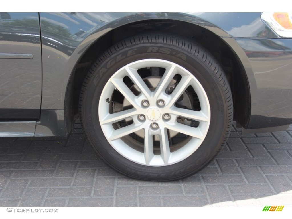 2012 Impala LTZ - Ashen Gray Metallic / Ebony photo #9