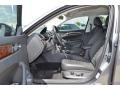 2013 Volkswagen Passat Titan Black Interior Front Seat Photo