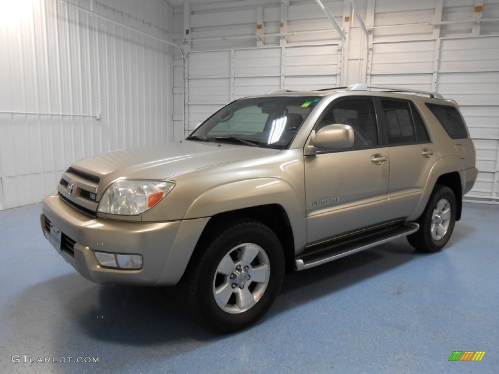 Dorado Gold Pearl 2004 Toyota 4Runner Limited 4x4 Exterior Photo #82679107