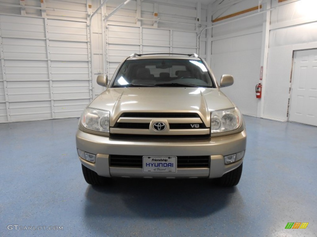 2004 4Runner Limited 4x4 - Dorado Gold Pearl / Stone photo #3
