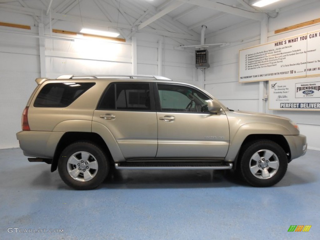 2004 4Runner Limited 4x4 - Dorado Gold Pearl / Stone photo #5