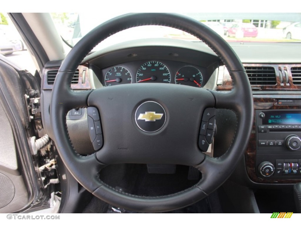 2012 Impala LTZ - Ashen Gray Metallic / Ebony photo #23