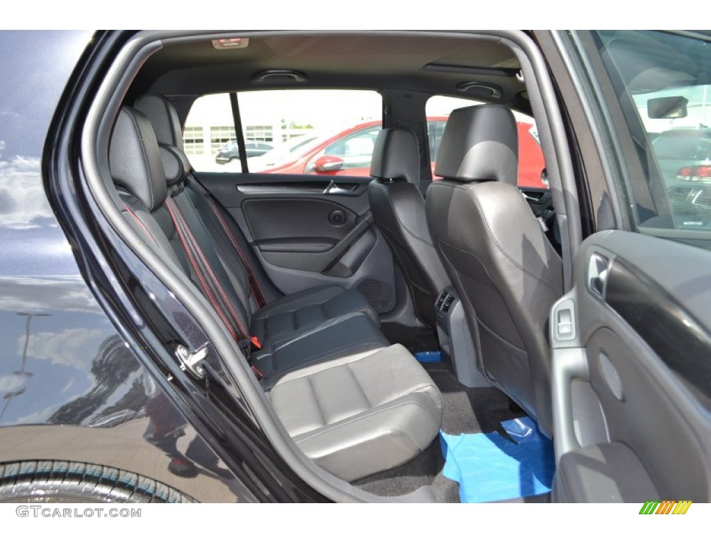 2013 Volkswagen GTI 4 Door Driver's Edition Rear Seat Photo #82679334