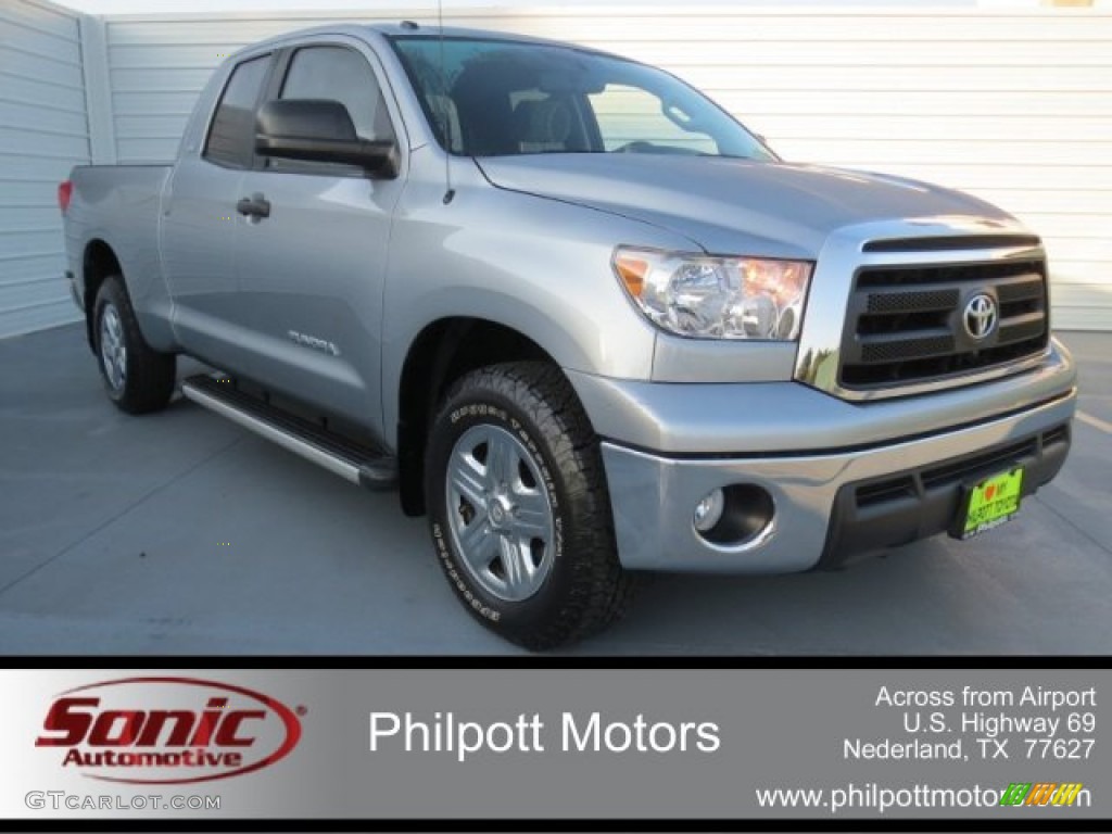 2010 Tundra Double Cab - Silver Sky Metallic / Graphite Gray photo #1