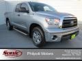 2010 Silver Sky Metallic Toyota Tundra Double Cab  photo #1