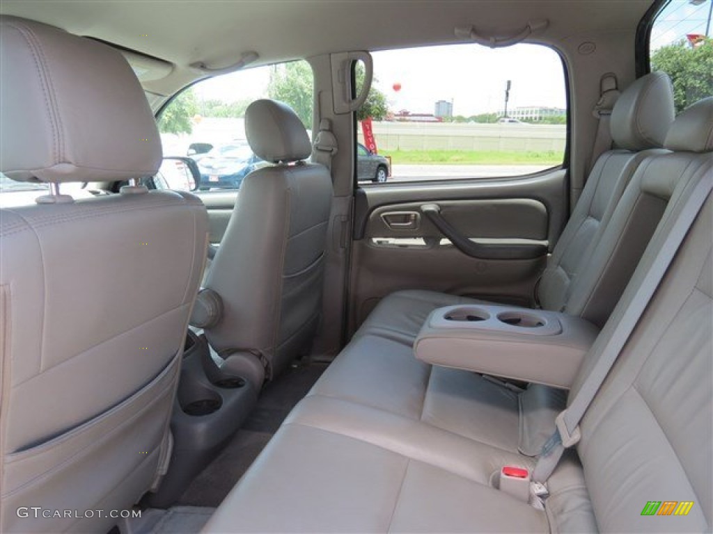 2006 Toyota Tundra SR5 Double Cab 4x4 Rear Seat Photo #82680144