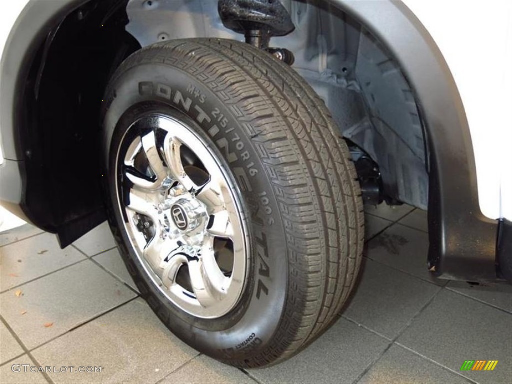 2012 CR-V LX - Taffeta White / Gray photo #24