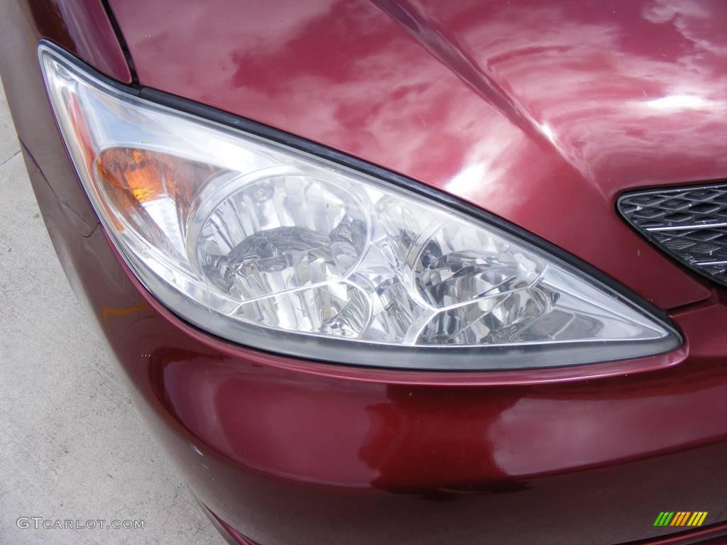 2003 Camry LE - Salsa Red Pearl / Stone photo #9