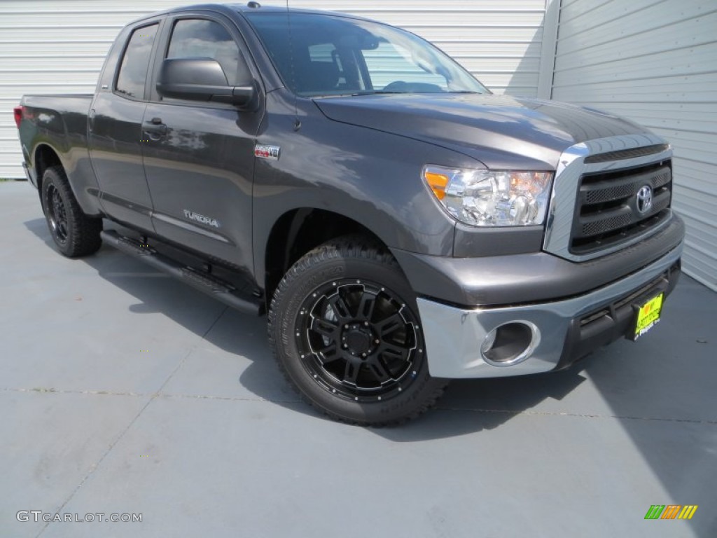 2013 Tundra TSS Double Cab - Magnetic Gray Metallic / Black photo #2
