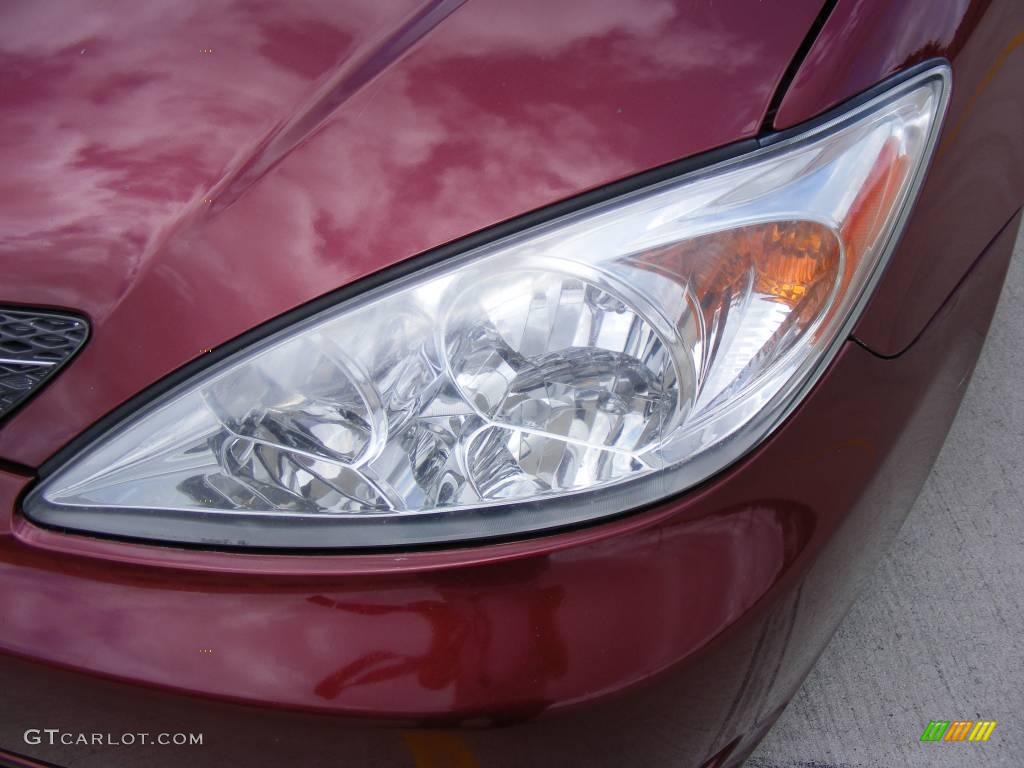 2003 Camry LE - Salsa Red Pearl / Stone photo #12