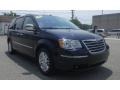 Brilliant Black Crystal Pearl 2010 Chrysler Town & Country Limited