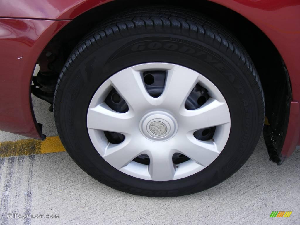 2003 Camry LE - Salsa Red Pearl / Stone photo #15