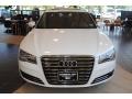 Glacier White Metallic - A8 L TDI quattro Photo No. 2