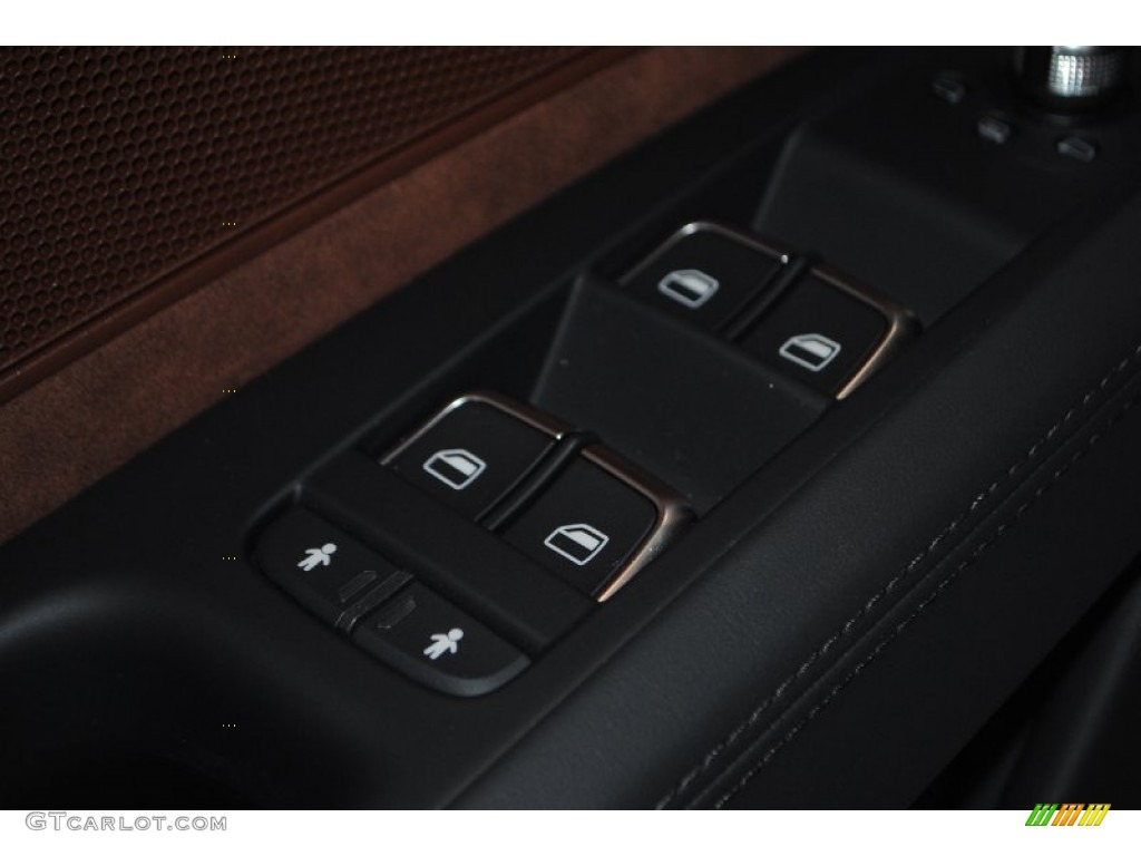 2014 A8 L TDI quattro - Glacier White Metallic / Nougat Brown photo #16