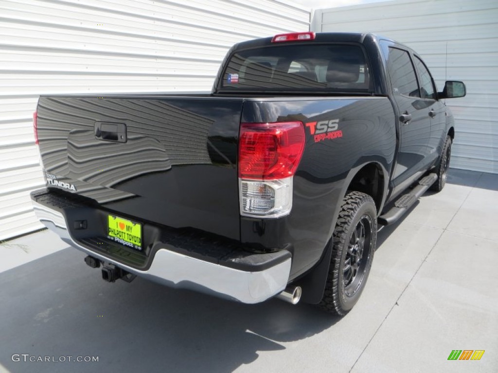 2013 Tundra TSS CrewMax - Black / Black photo #4