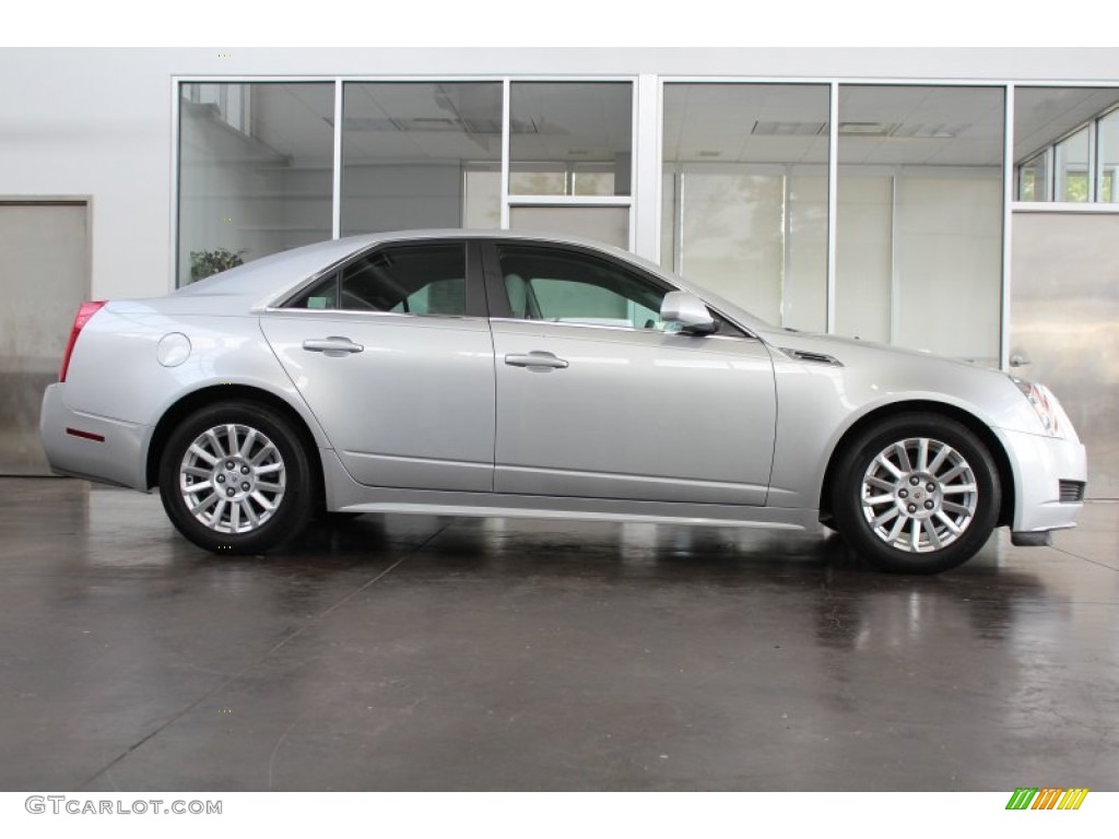 Radiant Silver Metallic 2010 Cadillac CTS 3.0 Sedan Exterior Photo #82683166