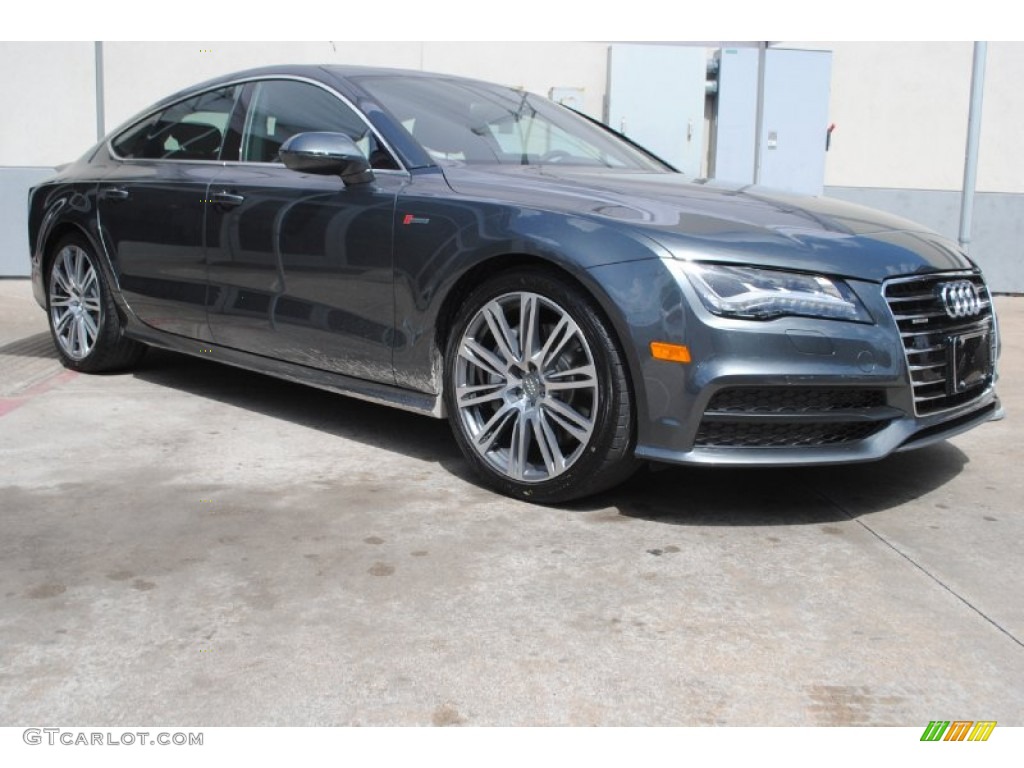 2013 A7 3.0T quattro Prestige - Daytona Gray Pearl Effect / Black photo #1