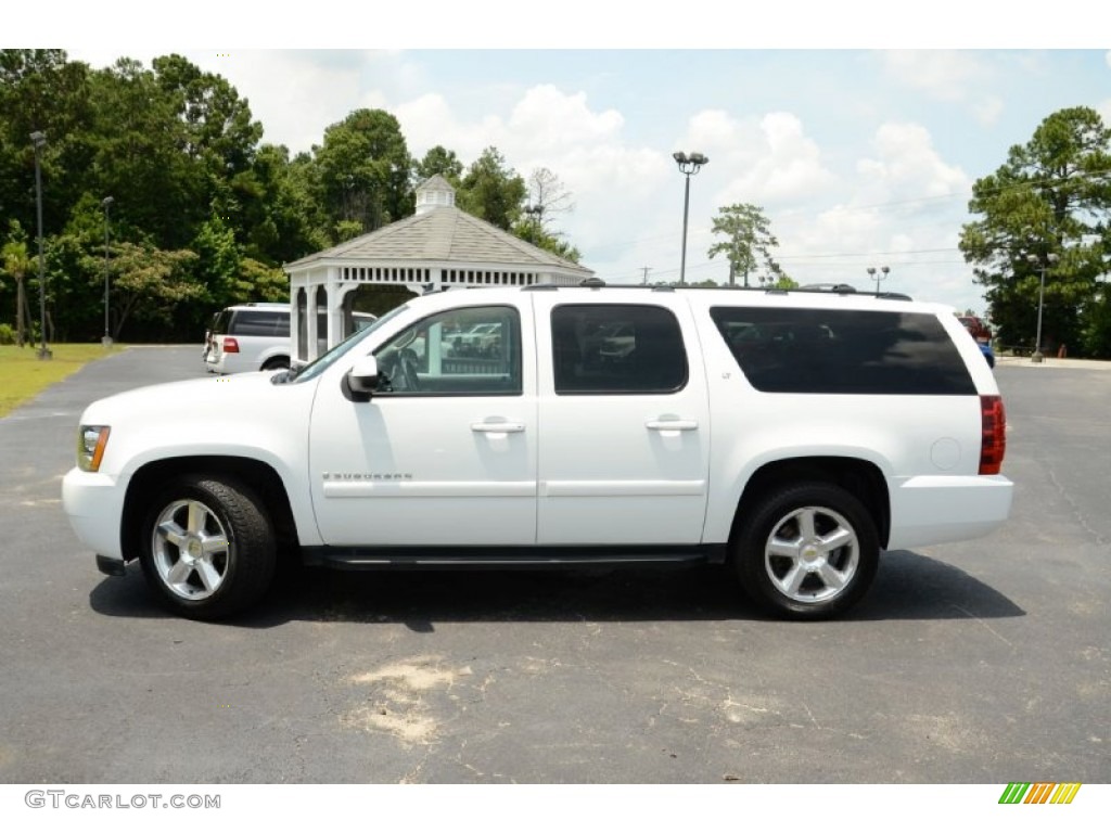 Summit White 2009 Chevrolet Suburban LT Exterior Photo #82683448