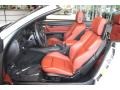  2011 M3 Convertible Fox Red Novillo Leather Interior