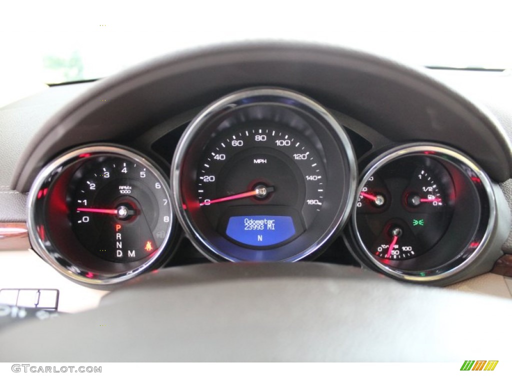 2010 Cadillac CTS 3.0 Sedan Gauges Photo #82684336